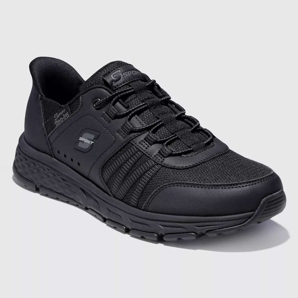 Men's Skechers Sandler Step‎ Ins Sneakers Black Size 7 New With Tags